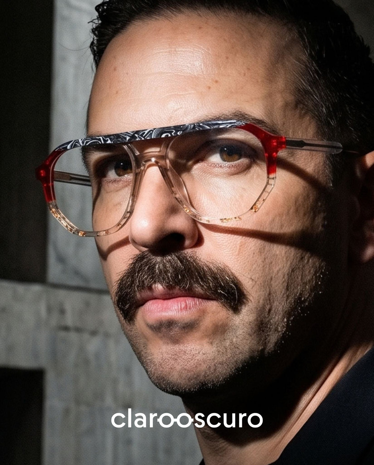 ALLAN transforma la icónica silueta aviador con una sofisticada mezcla de rojo, blanco, ámbar y negro. Cuatro tonalidades que se encuentran de forma inesperada para crear profundidad, contraste y una estética exótica que se aleja por completo de lo convencional. Elegante, sofisticado y absolutamente único.