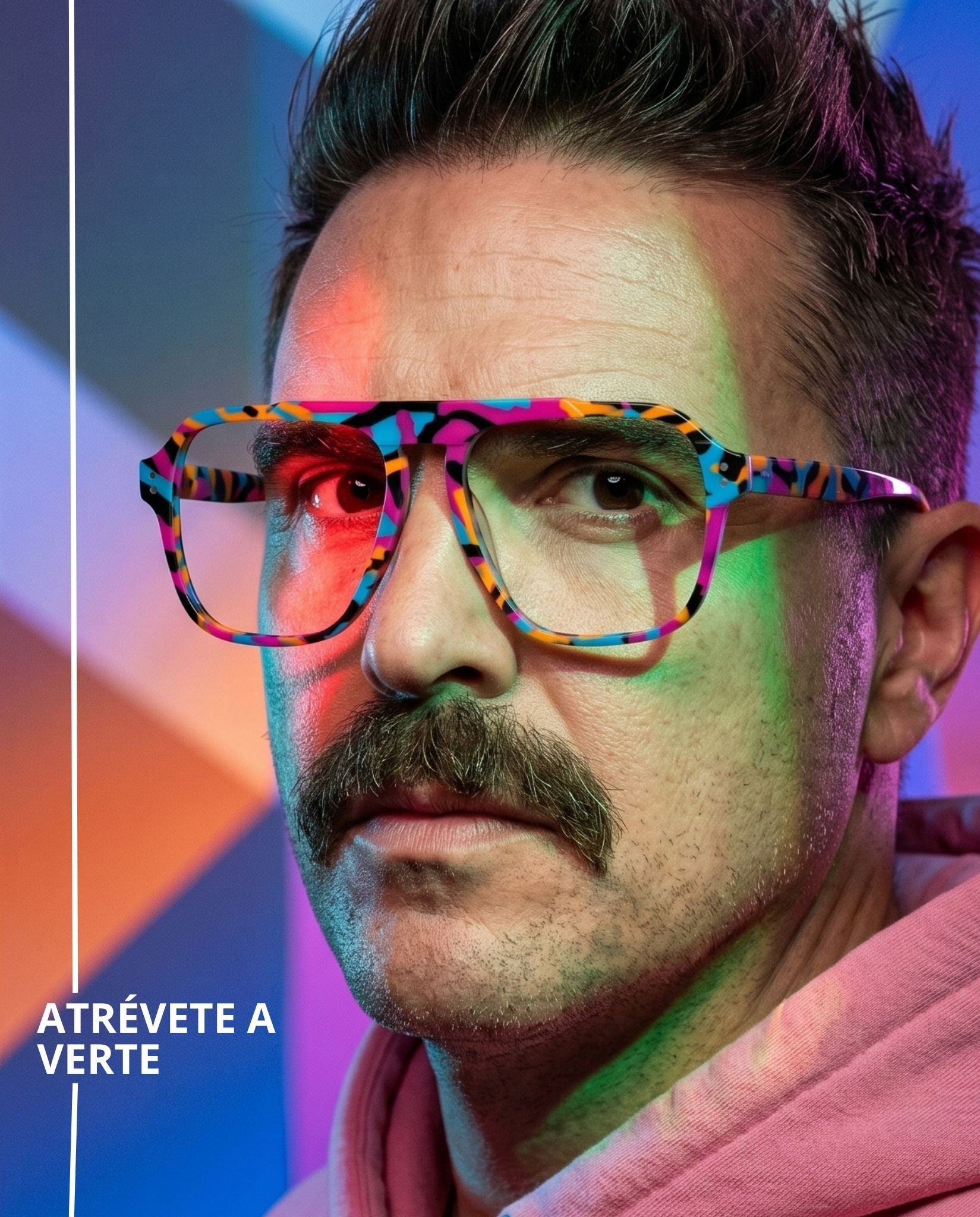 Armazón aviador. Armazón de colores. Armazón rosa. Armazón azul. Armazón naranja. Armazón para graduar. 