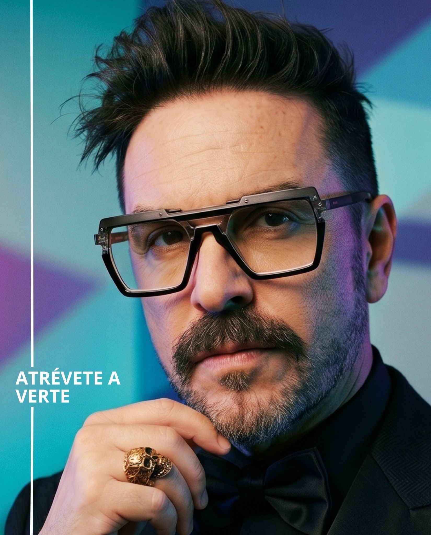 LAMBO. Lente de armazón negro. Lente tipo aviador. Lente con filtro luz azul. Lente personalizado. Lentes para hombre. Lentes para computadora