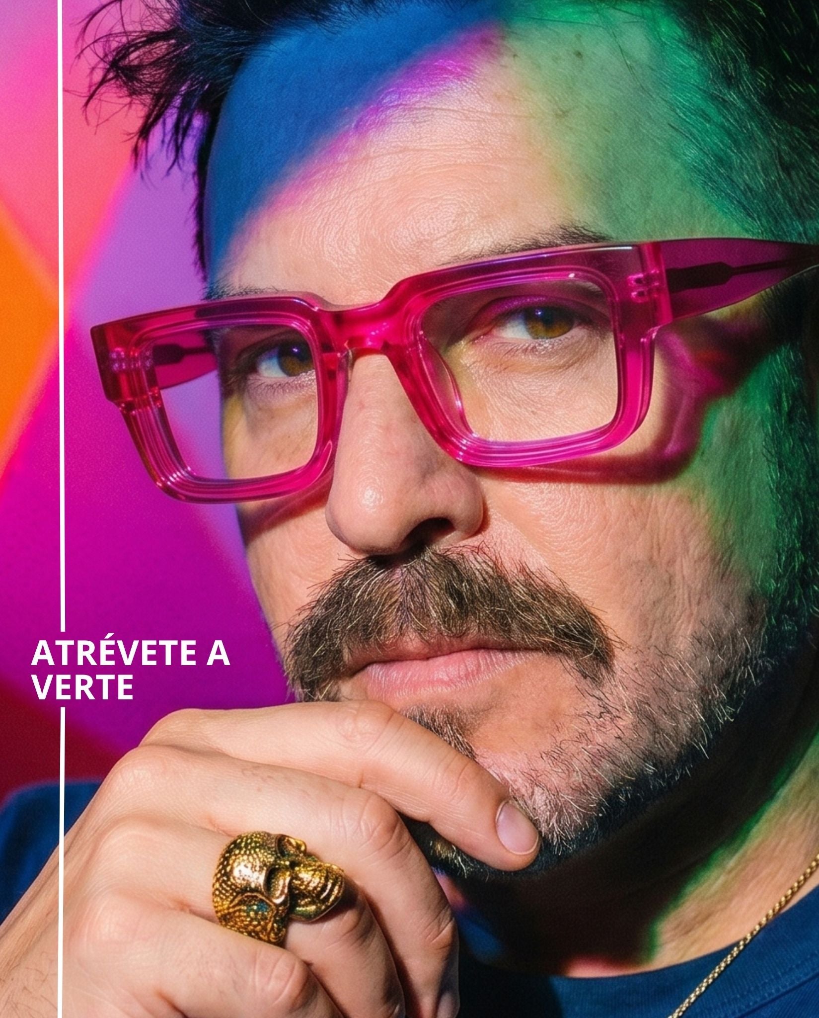 PINK LEMONADE, lente de pasta transparente rosa. Lente de Colores. Lente wayfarer. Lente con filtro luz azul. Lente personalizado. Lentes para hombre
