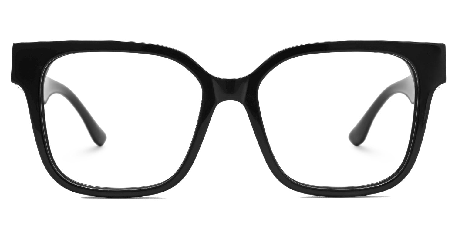 Armazón negro. Armazón cuadrado. Armazón para graduar. Armazón elegante