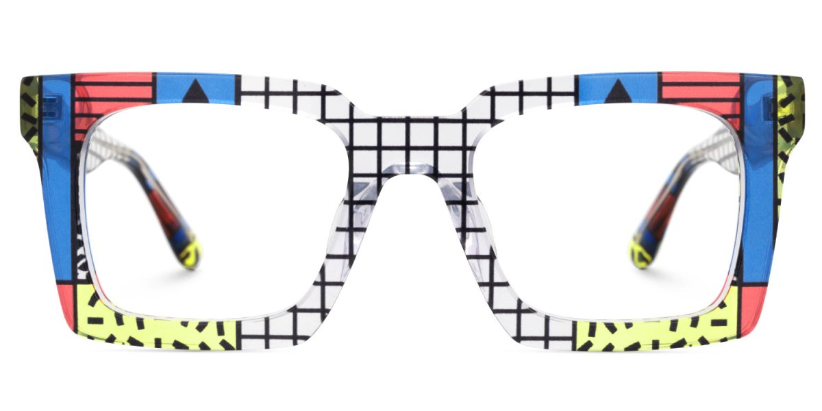 RUBIQ, lente de pasta transparente. Lente de Colores. Lente wayfarer. Lente con filtro luz azul. Lente personalizado