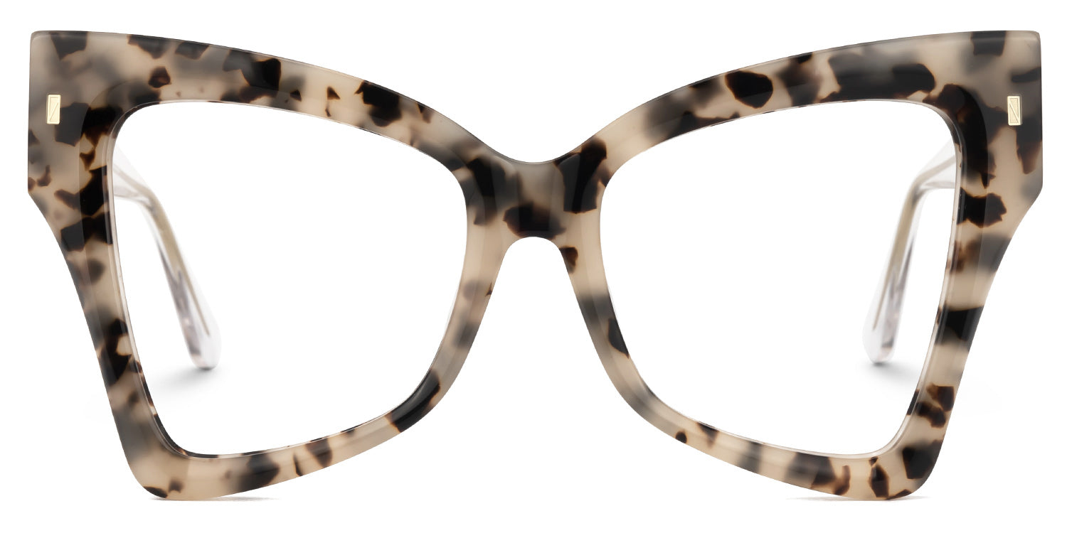 Armazón en forma de ojo de gato. Armazón en forma de mariposa. Armazón de pasta. Armazón moderno. 