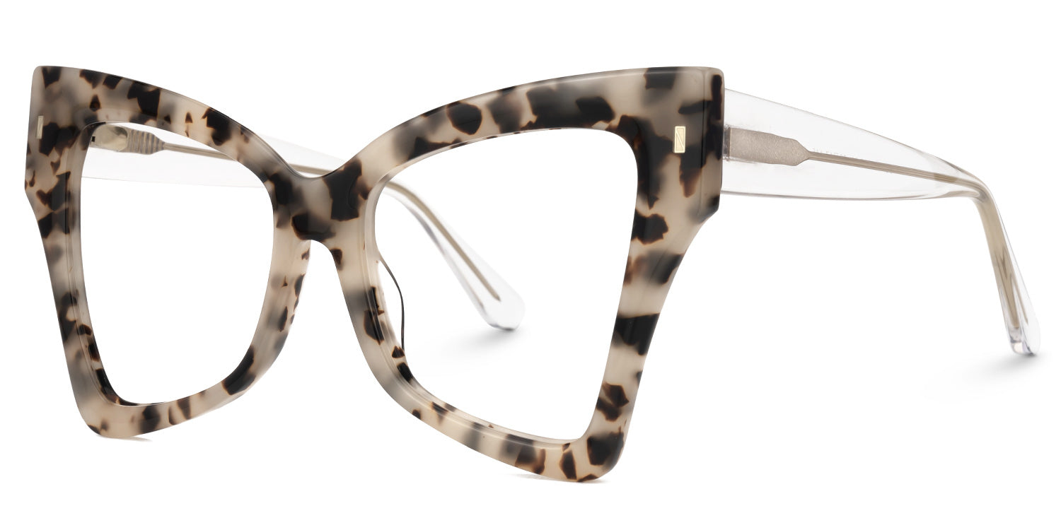 Armazón en forma de ojo de gato. Armazón en forma de mariposa. Armazón de pasta. Armazón moderno. 