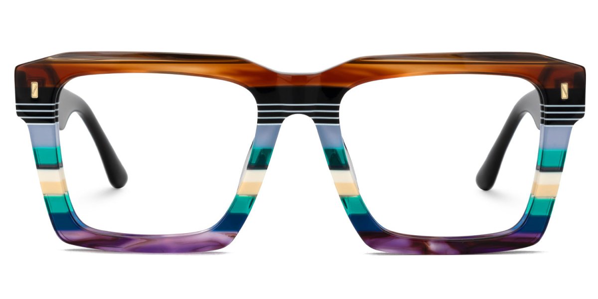 PASCAL - Lentes de pasta multi color. Lentes Personalizable. Lentes con filtro de luz azul