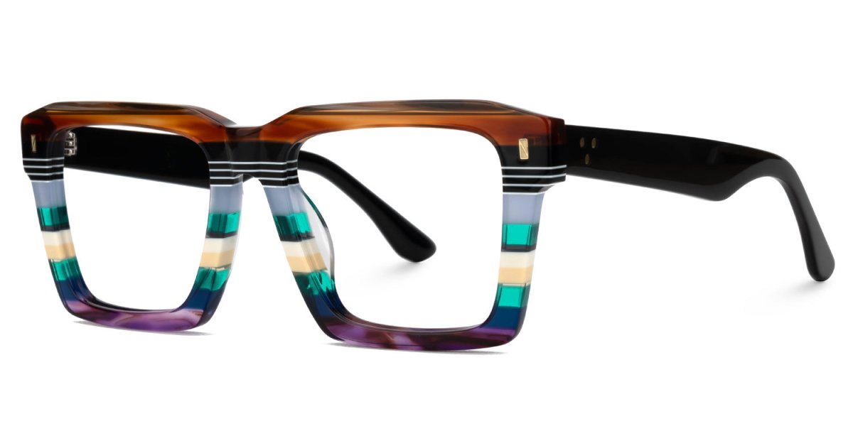 PASCAL - Lentes de pasta multi color. Lentes Personalizable. Lentes con filtro de luz azul