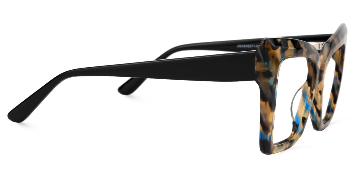 SHITARA - Lente de pasta camuflaje. Lentes carey. Lente ojo de gato. Lentes cuadrados. Lente con filtro luz azul. Lente personalizado. Lentes unisex